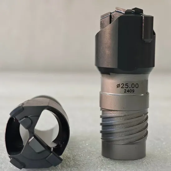 Robust Welded BTA Drill Head - Cost-Effective for Deep Hole Drilling